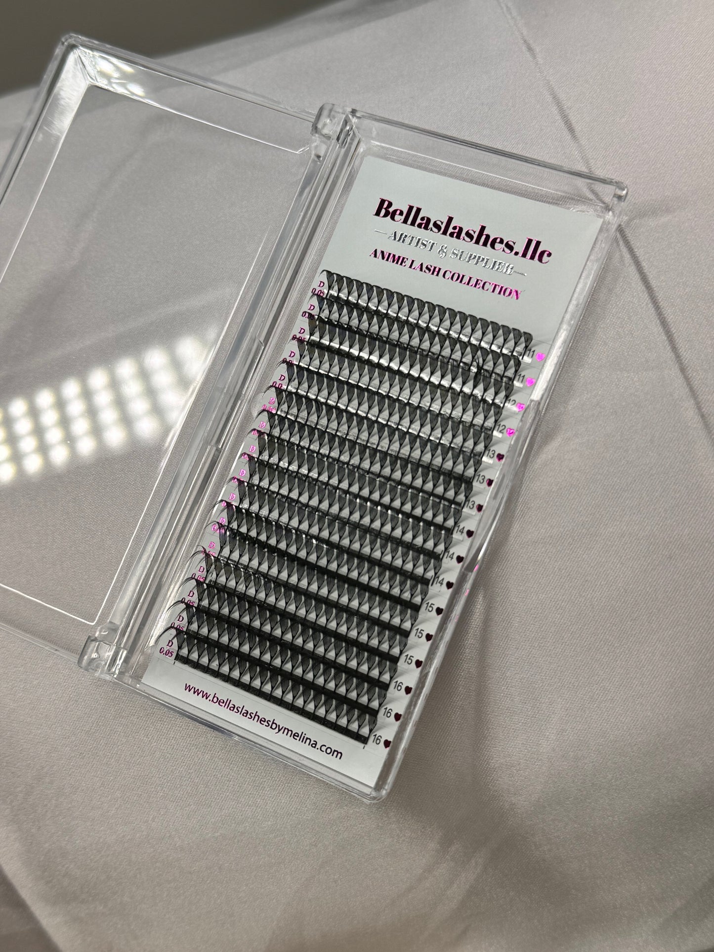 16 row anime lashes